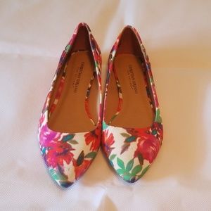 Floral flats